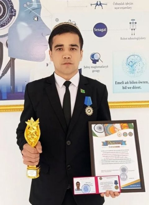 Студент из Мары победил на конкурсе «Лучший студент Центральной Азии»