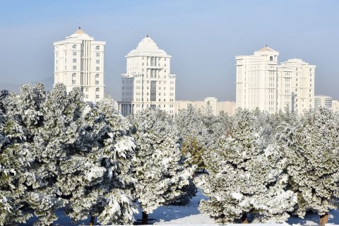 В Туркменистане ожидаются заморозки до -7°С и снег с дождем