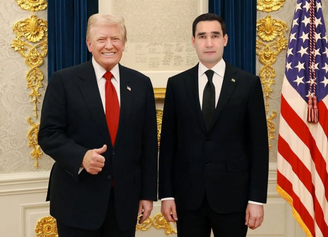 Сердар Бердымухамедов и Дональд Трамп провели встречу в Белом доме