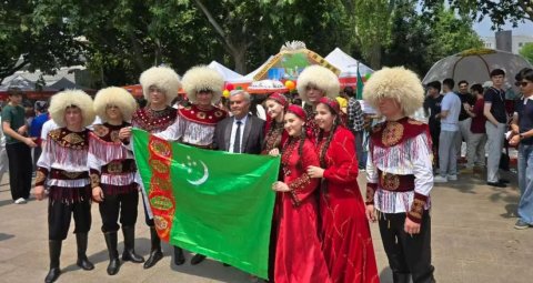 Молодежь Туркменистана выступила на фестивале в КНР