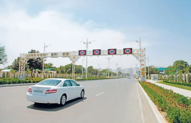 В Туркменистане выросли штрафы за превышение скорости