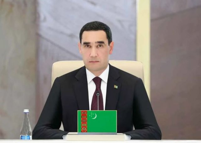 Выступление Президента Туркменистана на встрече глав ЦА и Азербайджана