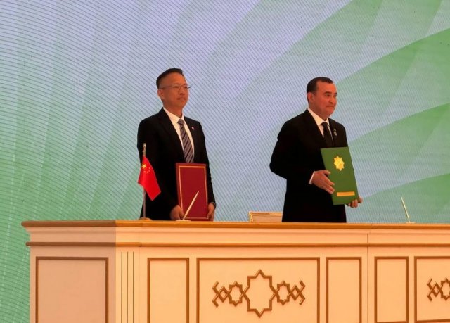 «Туркменгаз» и CNPC подписали контракт на освоение IV этапа «Галкыныша»