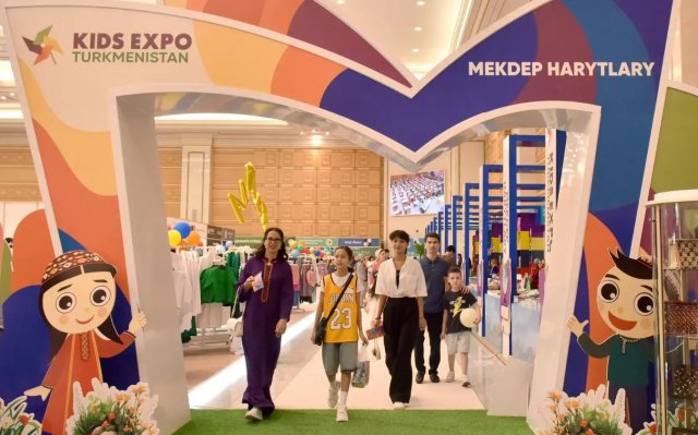 Свыше 100 компаний представят продукцию на выставке Kids Expo в Ашхабаде