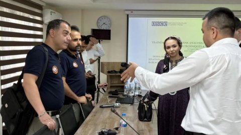 ОБСЕ обучила туркменских пограничников и таможенников методам досмотра
