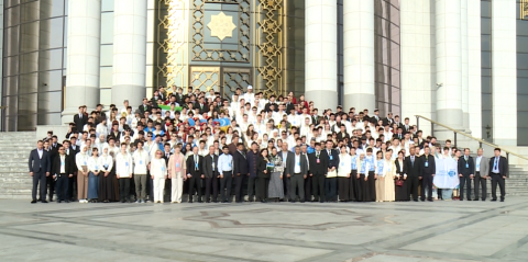 Студенты из Европы и Азии приехали на олимпиаду OMOUS в Ашхабад