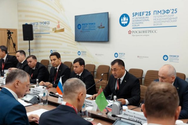 Товарооборот между Туркменистаном и Россией за I квартал 2025 года вырос на 21,4% 