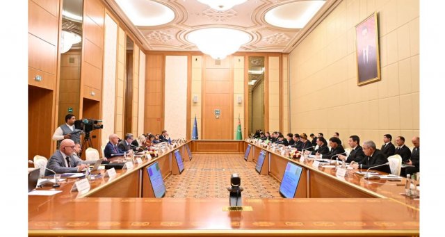 Туркменистан и ЕС на совместном заседании наметили дорожную карту сотрудничества