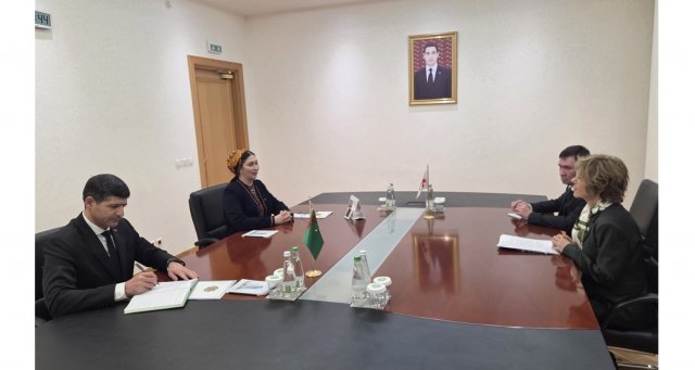 МИД Туркменистана провел встречу с главой МККК по Центральной Азии