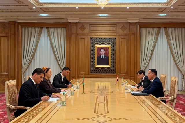 Меджлис Туркменистана принял верительные грамоты посла Египта