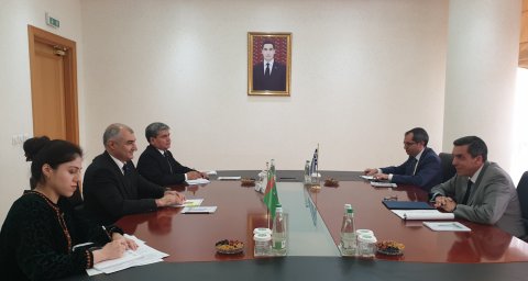 Туркменистан и Греция договорились углублять политическое и многостороннее сотрудничество
