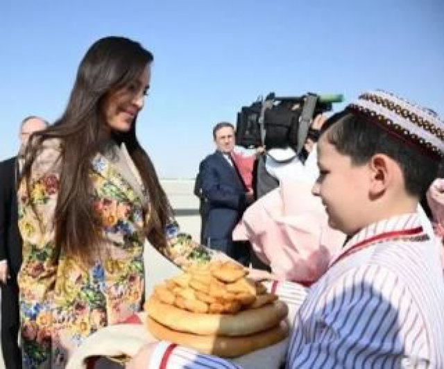 Лейла Алиева с рабочим визитом прибыла в Ашхабад