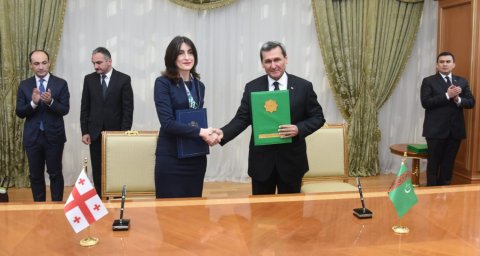 Туркменистан и Грузия подписали Программу сотрудничества на 2025-2026 годы