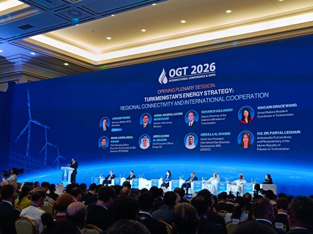 Нефтегазовый форум OGT 2026 стартовал в Туркменистане