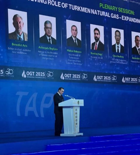 Туркменистан готов к расширению международного сотрудничества в энергетике — заявление Максата Бабаева на OGT 2025
