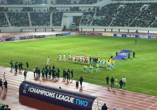 «Аркадаг» уступил «Аль-Насру» в домашнем матче плей-офф ЛЧ АФК