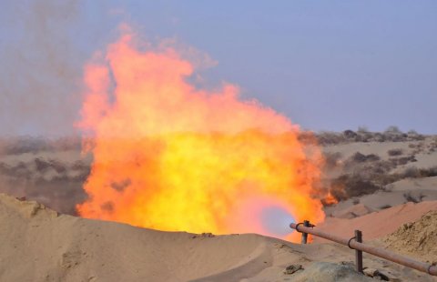 В Туркменистане нашли новый мощный поток газа — свыше 700 тысяч кубов в сутки