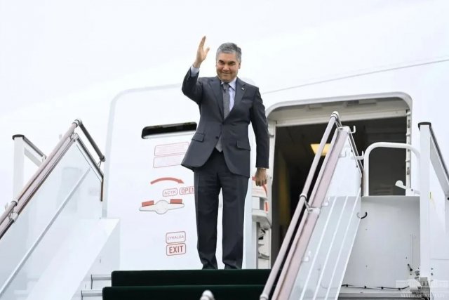 Национальный Лидер туркменского народа начал визит в Австрию