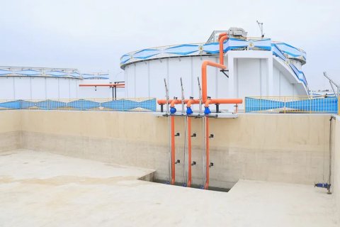 В Туркменистане открыли водоочистное сооружение на 20 тысяч кубометров