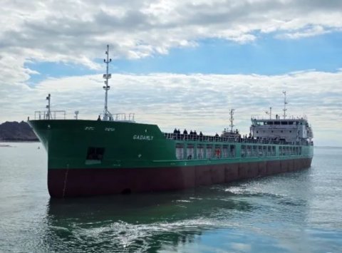 Туркмениcтан спустила на воду сухогруз «Gadamly»