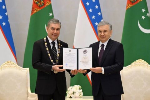 Гурбангулы Бердымухамедов награжден орденом 