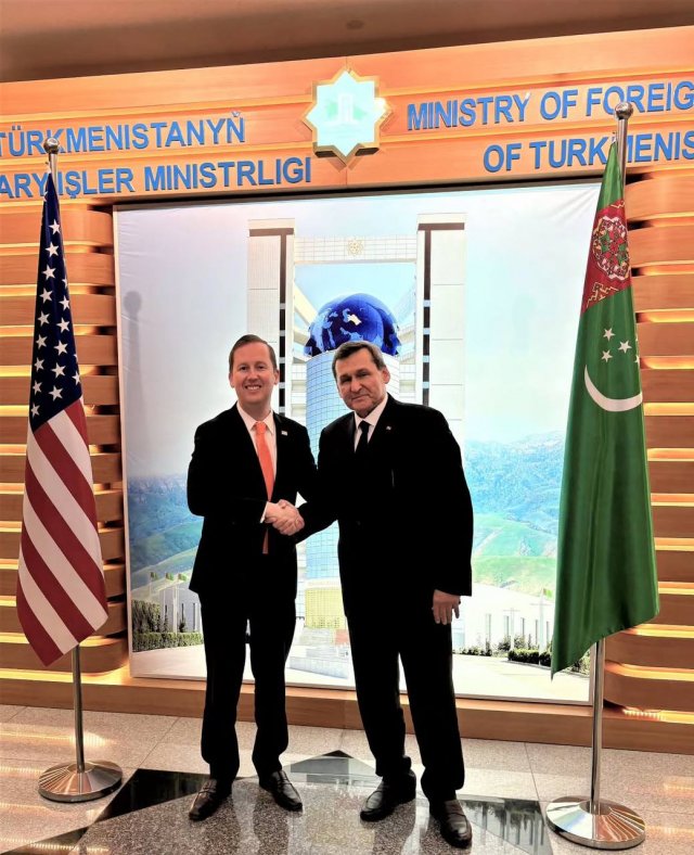 Вашингтон высоко оценил дипломатическое сотрудничество с Туркменистаном