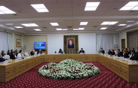В Ашхабаде состоялось 8-е заседание парламентского диалога 