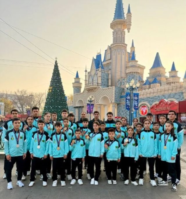 Туркменистан завоевал 18 медалей на Чемпионате Азии по традиционному карате