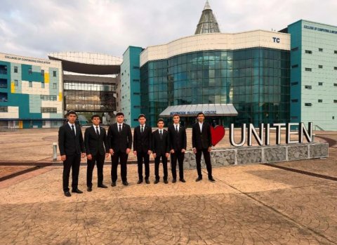 Студенты трех вузов Туркменистана участвуют в летнем лагере UNITEN в Малайзии