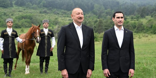 Главы Туркменистана и Азербайджана посетили Шушу в рамках визита