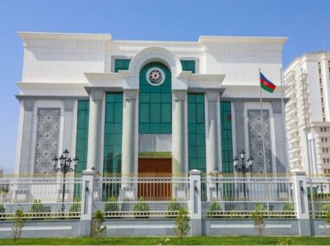 С 1 мая посольство Азербайджана в Ашхабаде переходит на электронную запись для посещения консульства